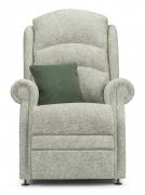Ideal Beverley Fixed Chair in Alexandra Park Wave Sage fabric 