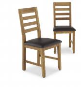 Bergen slat back dining chairs 