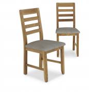 Bergen Oak dining chairs 