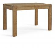 Bergen oak extending dining table