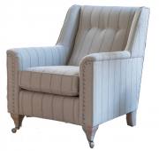 Accent chair shown in fabric 