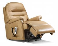 Chair shown in Colorado Sand in partlt reclined position 