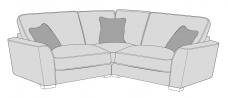 Buoyant Fantasia Standard Back Small Corner Sofa - LH1 + COR + RH1