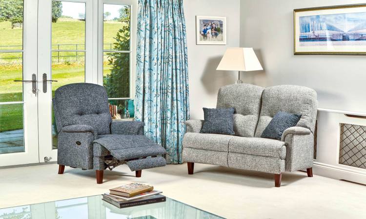 Sofa shown with Power Recliner chair