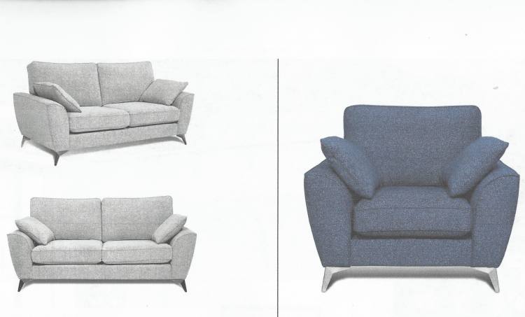 Bretton sofas & chair 