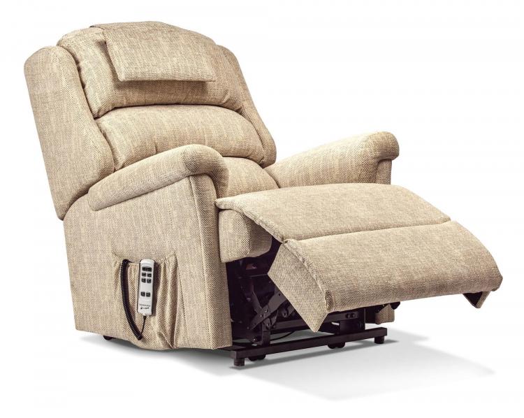 Royale size Riser recliner with optional Head cushion
