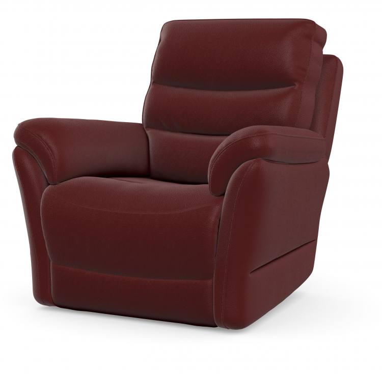 Chair shown in Moda Cherry leather 