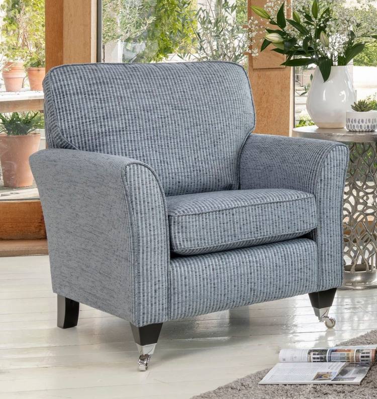 Chair pictured in 2242 (8), (price band E)  fabric with C6 legs 