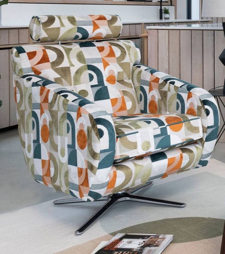 Alstons Sofo chair in 3429 fabric 