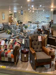 Sofas & Chairs in our showroom