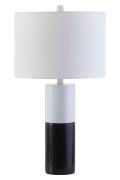 Newton Black and White Table Lamp