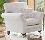 Alstons Lowry chair shown in 2958 (6), price band C)  main fabric, scatter cushion in 2328 (6) fabric   