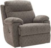 Harper manual recliner chair with footrest closed