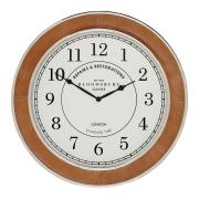 Wellington Large Leather Wall Clock