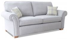 Alstons Lancaster 3 seater sofa shown with light feet.