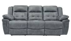 Augustine 3 seater with recliners closed