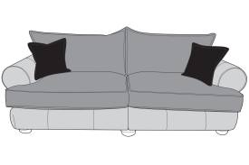 Horatio Mix 4 Seater Modular Standard Back Sofa