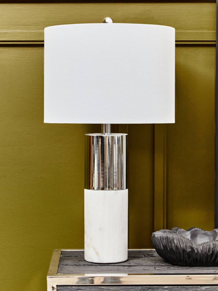 Newton Chrome Table Lamp