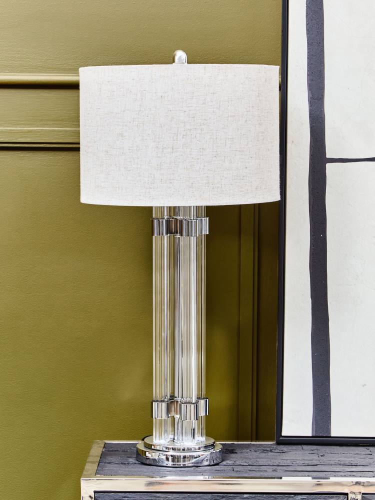 Carseldine Silver Table Lamp