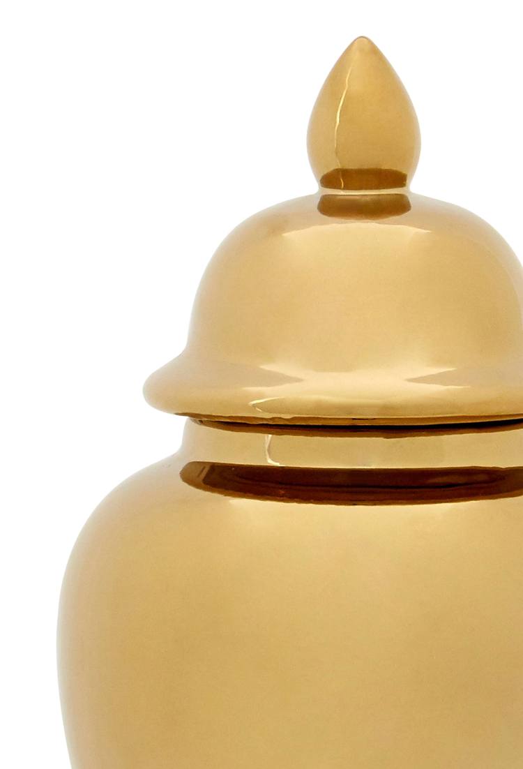 Balthazar Small Ceramic Gold Jar Ornament