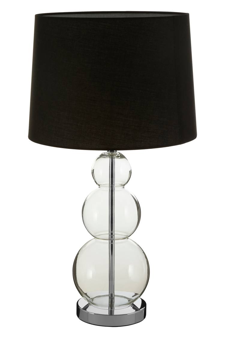 Style Multi-Orb Black Table Lamp