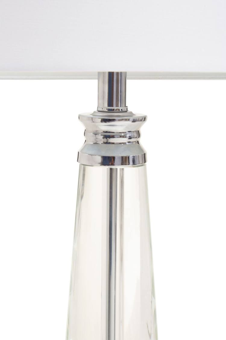 Style Clear Frame Luxe Table Lamp