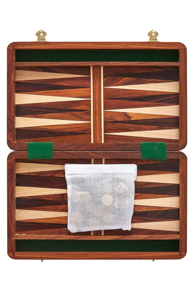 Edit Item Wellington Brown Backgammon Set