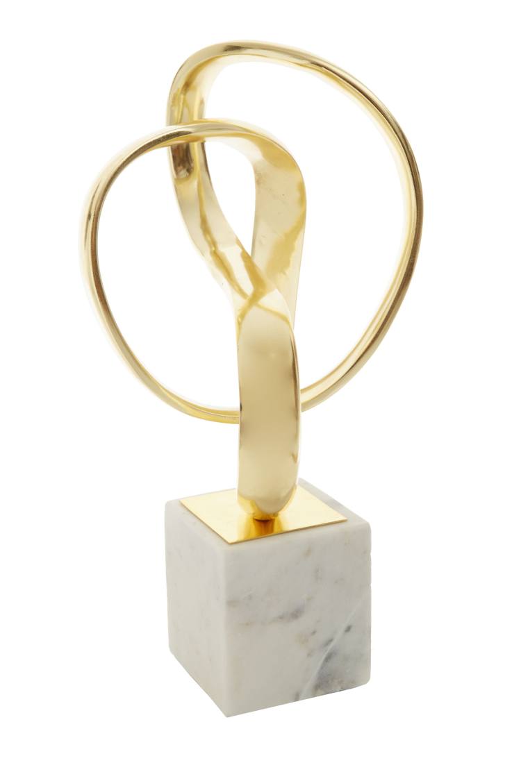 Lorenza Gold Loop Sculpture