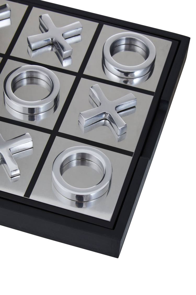 Wellington Silver Noughts and Crosses Set