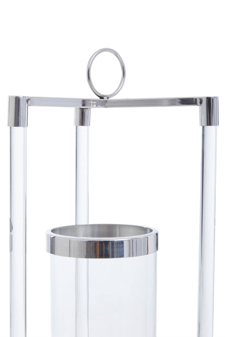 Digby Small Silver Lantern