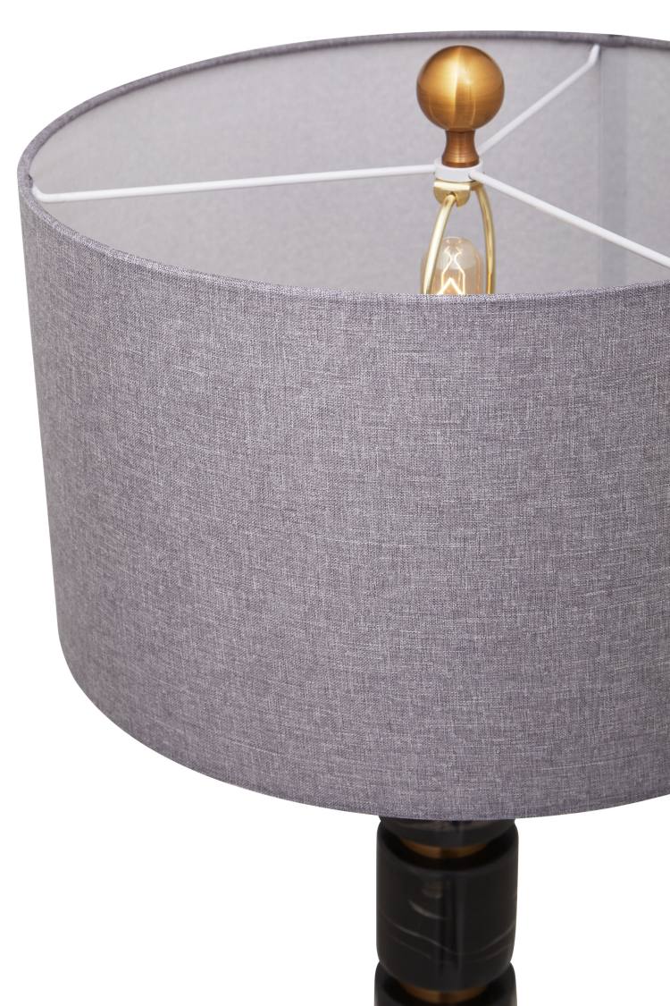 Cardo Grey Table Lamp