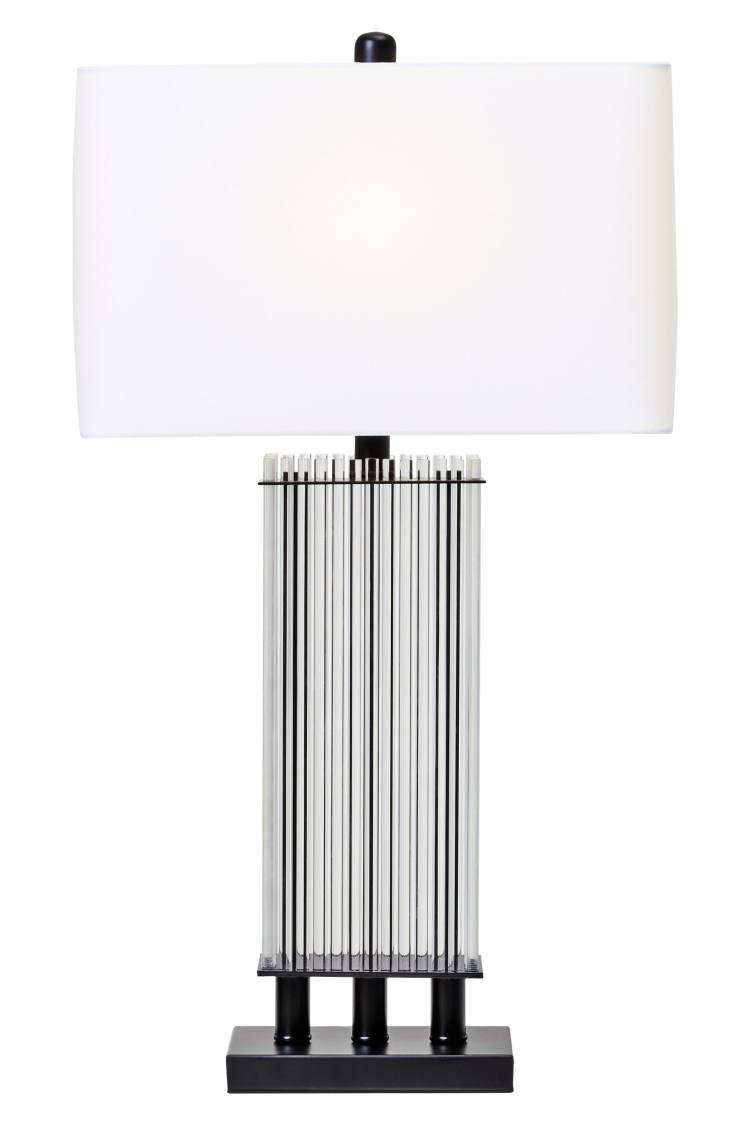 Darra Table Lamp With Black Base