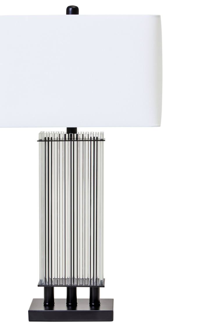 Darra Table Lamp With Black Base