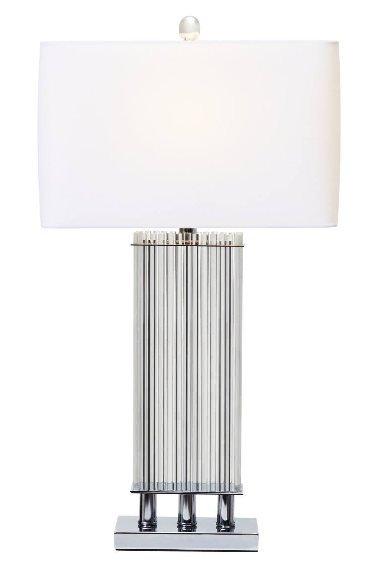 Darra Table Lamp With Silver Base