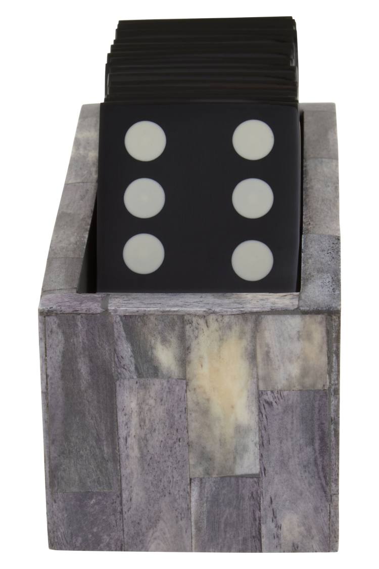 Wellington Grey Domino Set