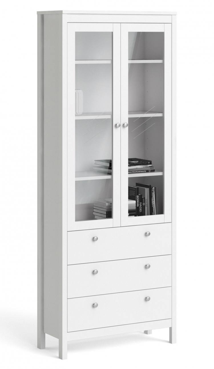 Madrid China Cabinet in White at Style Furniture