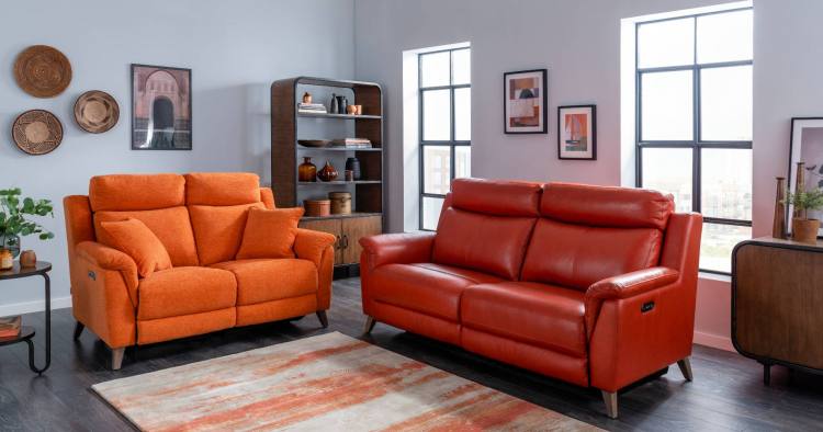 The Lazboy Kenzie 3 Seater Sofa and 2 Seater Sofa 