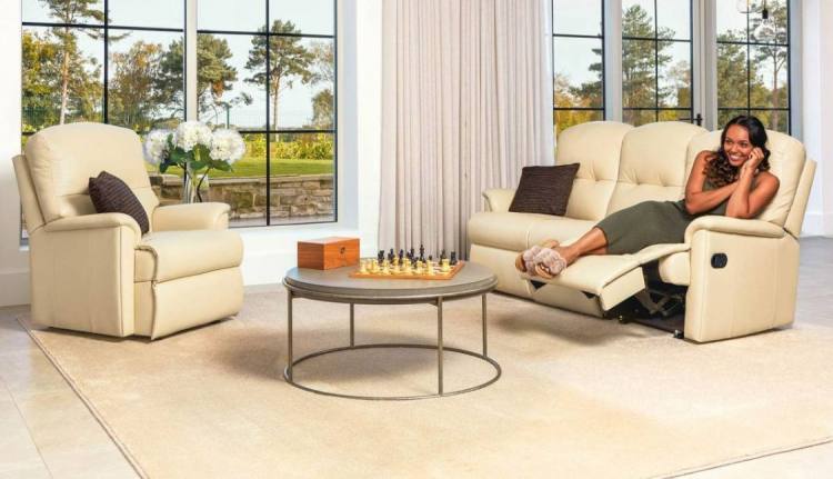 Sherborne Lincoln leather sofa & chair collection 