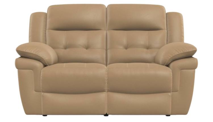 La-z-boy Augustine 2 Seater sofa shown in Tutti Taupe leather 