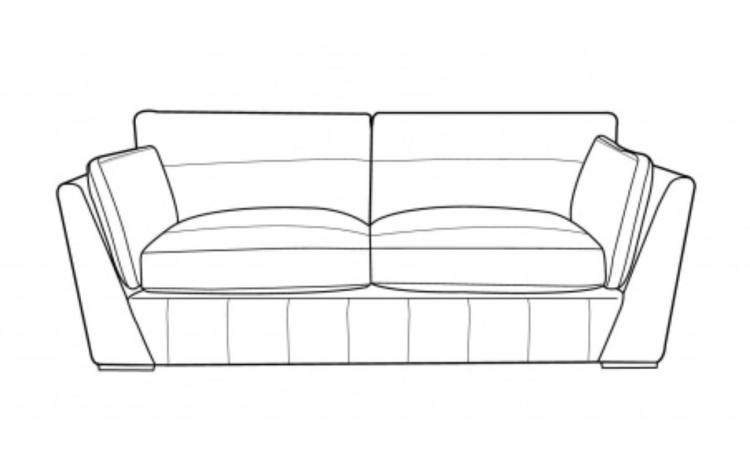 Buoyant Phoenix 3 seater leather sofa 