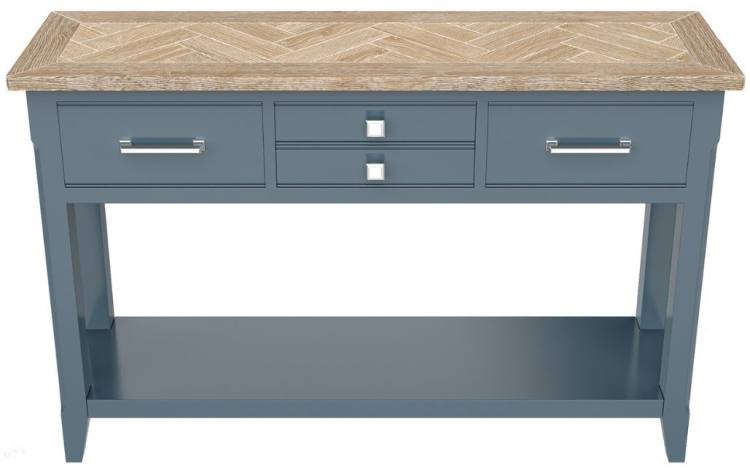 Signature Blue Console Table