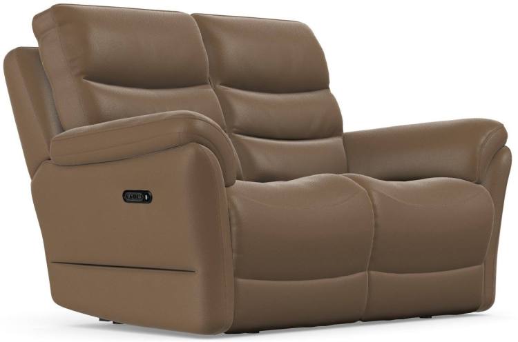 La-z-boy Anderson 2 seater power sofa shown in Moda Praline leather 