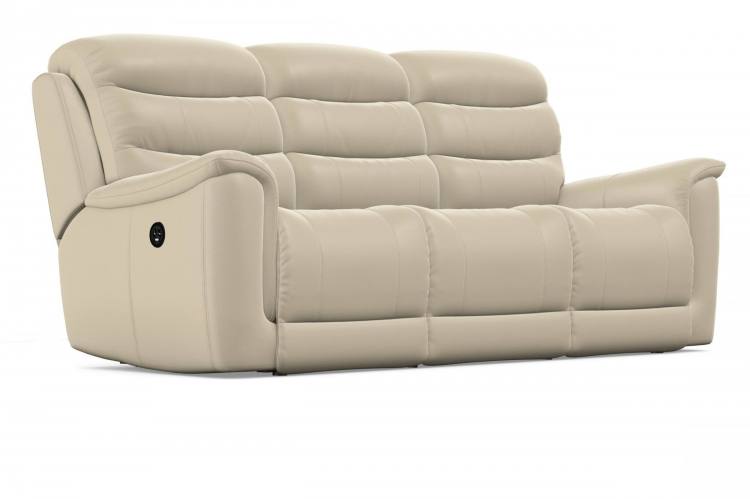 La-z-boy Sheridan 3 seater Power Reclining sofa shown in Tutti Wool leather 