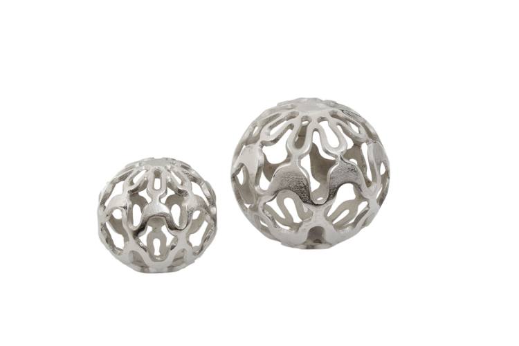 Balthazar Large Sphere Ornament Set of 2