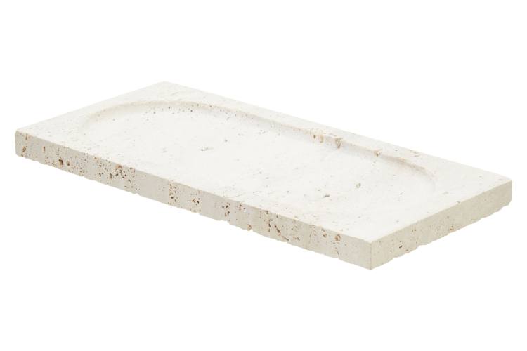 Fedio Travertine Tray Ornament