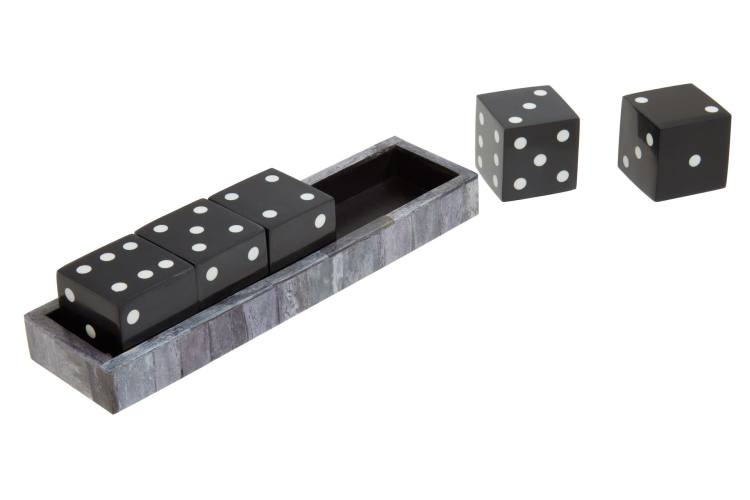 Wellington Grey Dice Set