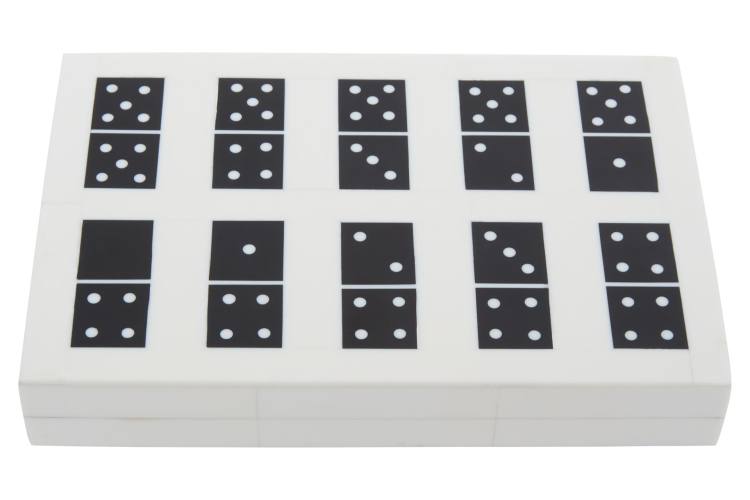 Wellington Rectangular Domino Box