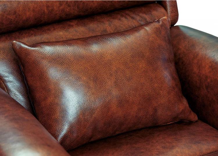 Sherborne Leather Back Lumbar Cushion