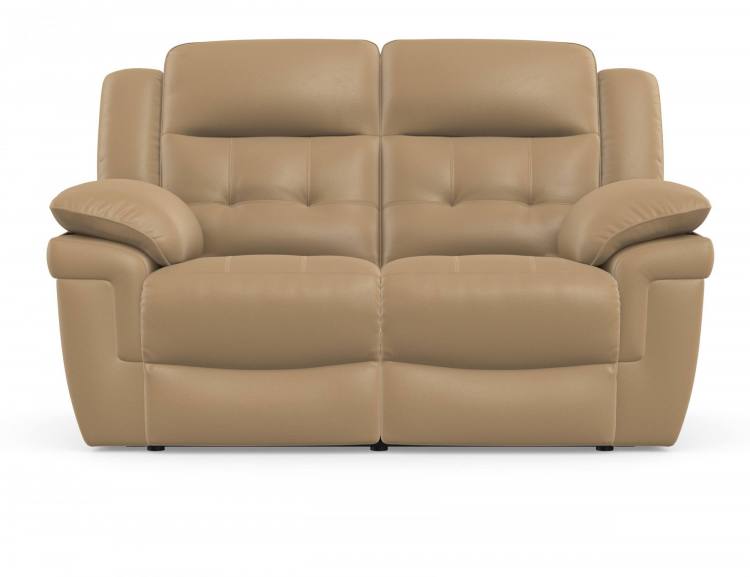 La-z-boy Augustine 2 Seater sofa shown in Tutti Taupe leather 