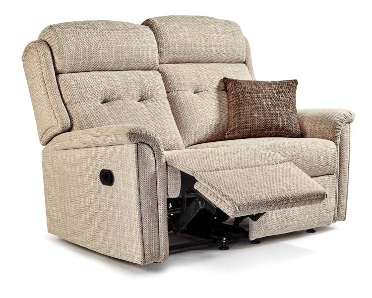 Manual recliner in Ravello Oatmeal, scatter cushion sold seperately 